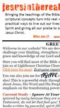 Mobile Screenshot of jesusintherealworld.org